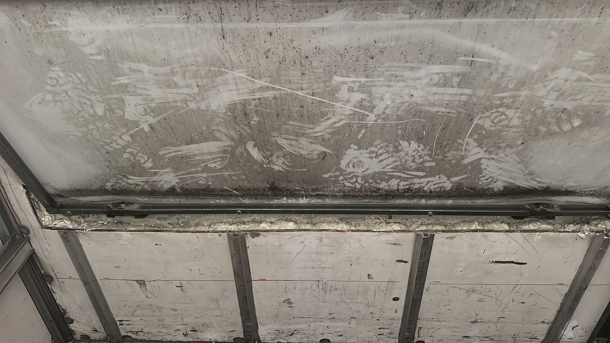 Van interior panel work